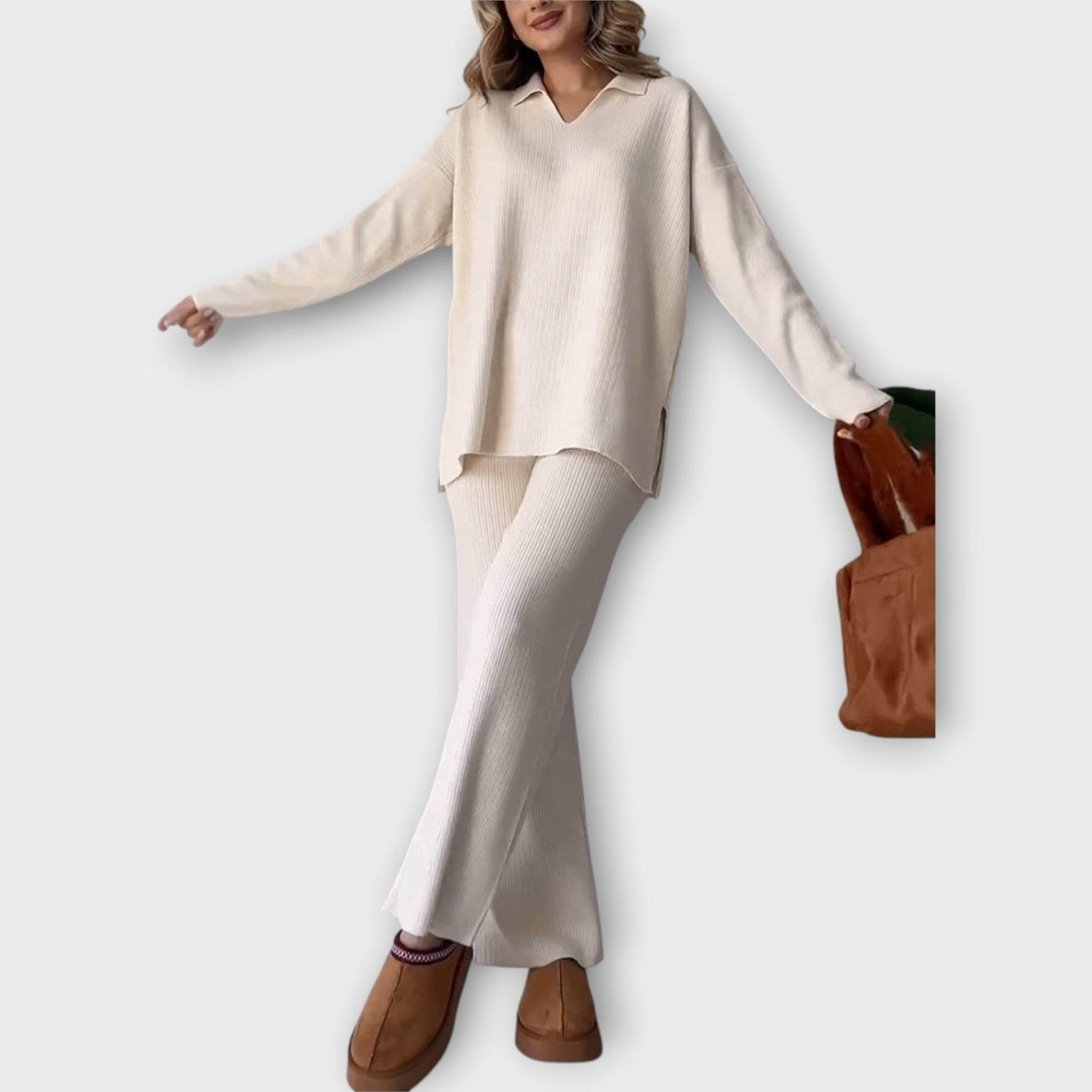 Σετ με Χαλαρή Γραμμή και Minimal Σχεδιασμό