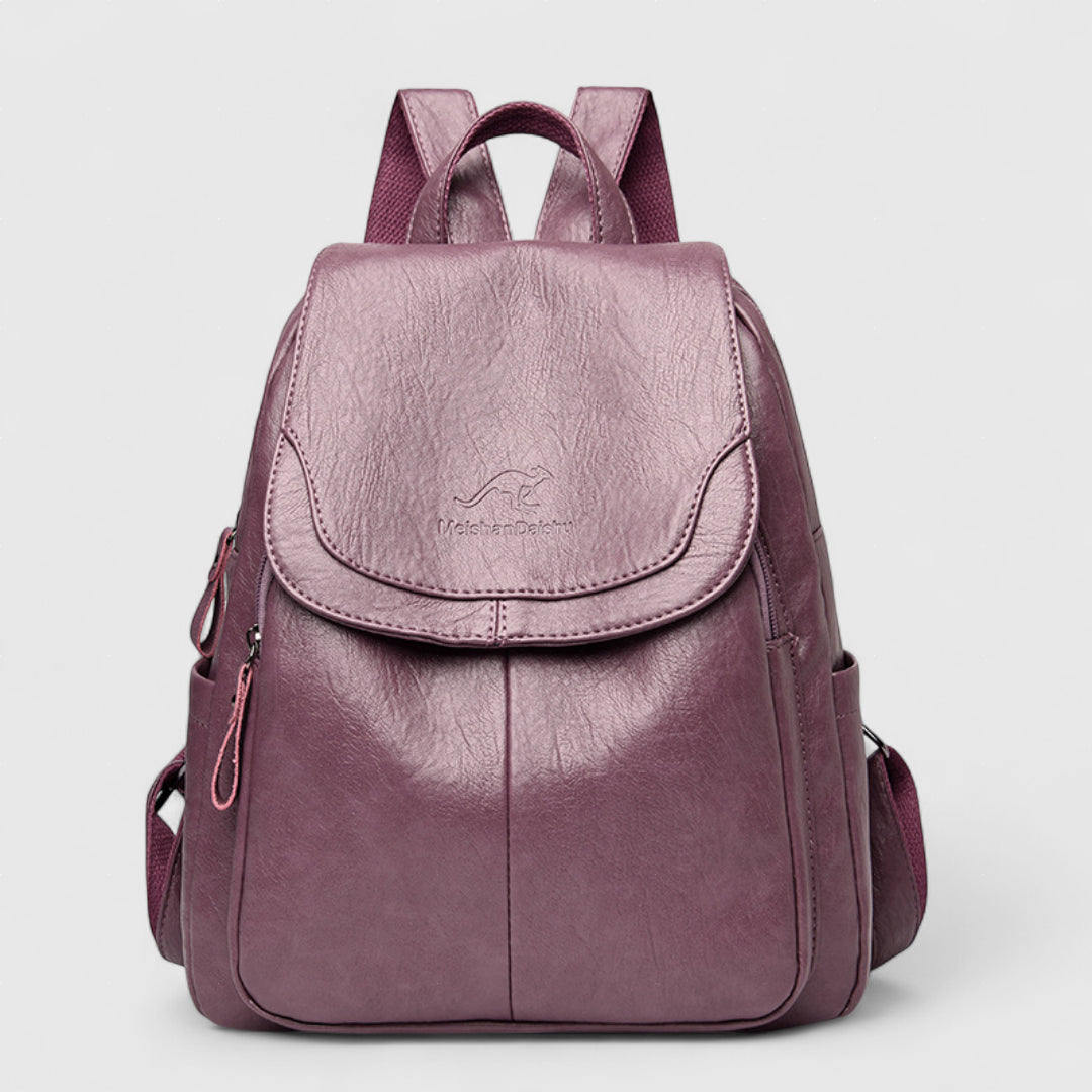 Νανώ - Ασφαλές δερμάτινο σακίδιο με εκλεπτυσμένο σχεδιασμό