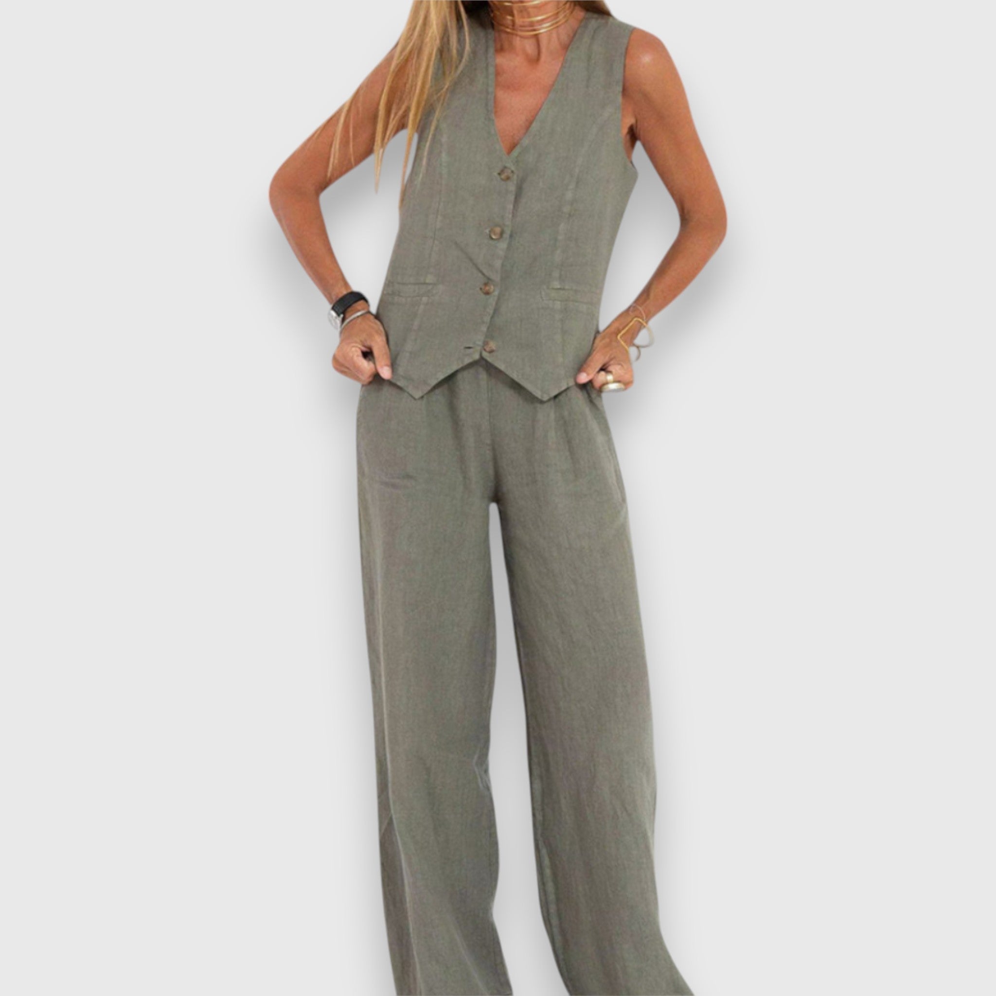 Σετ Δύο Τεμαχίων για καλοκαιρινή ελαφρότητα