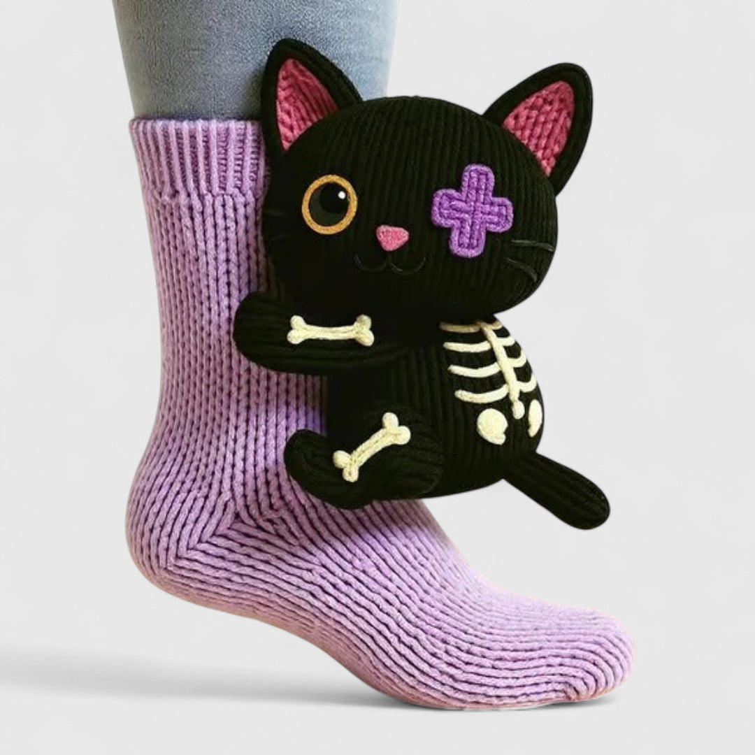 Περιστέρα - Μαλακές και ζεστές κάλτσες με χαριτωμένα σχέδια