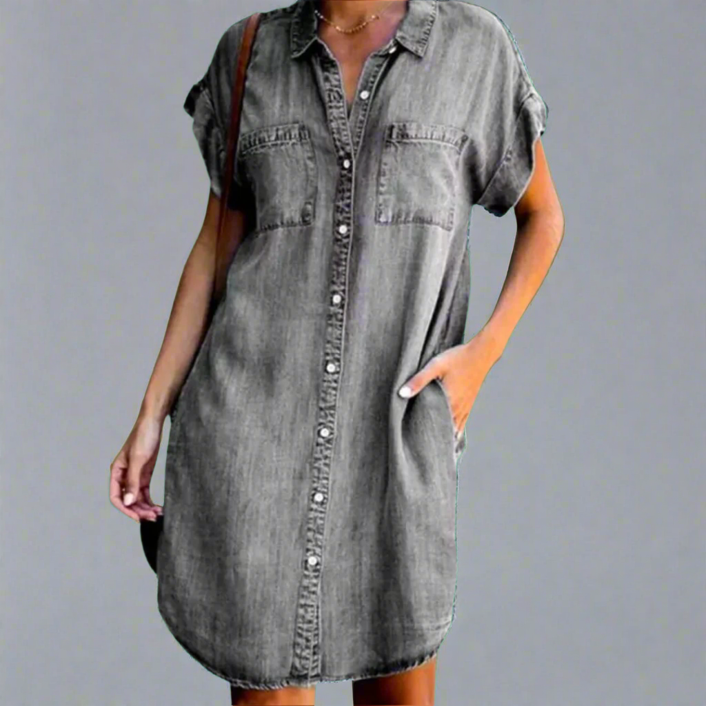 Μίνι φόρεμα από ελαστικό ύφασμα