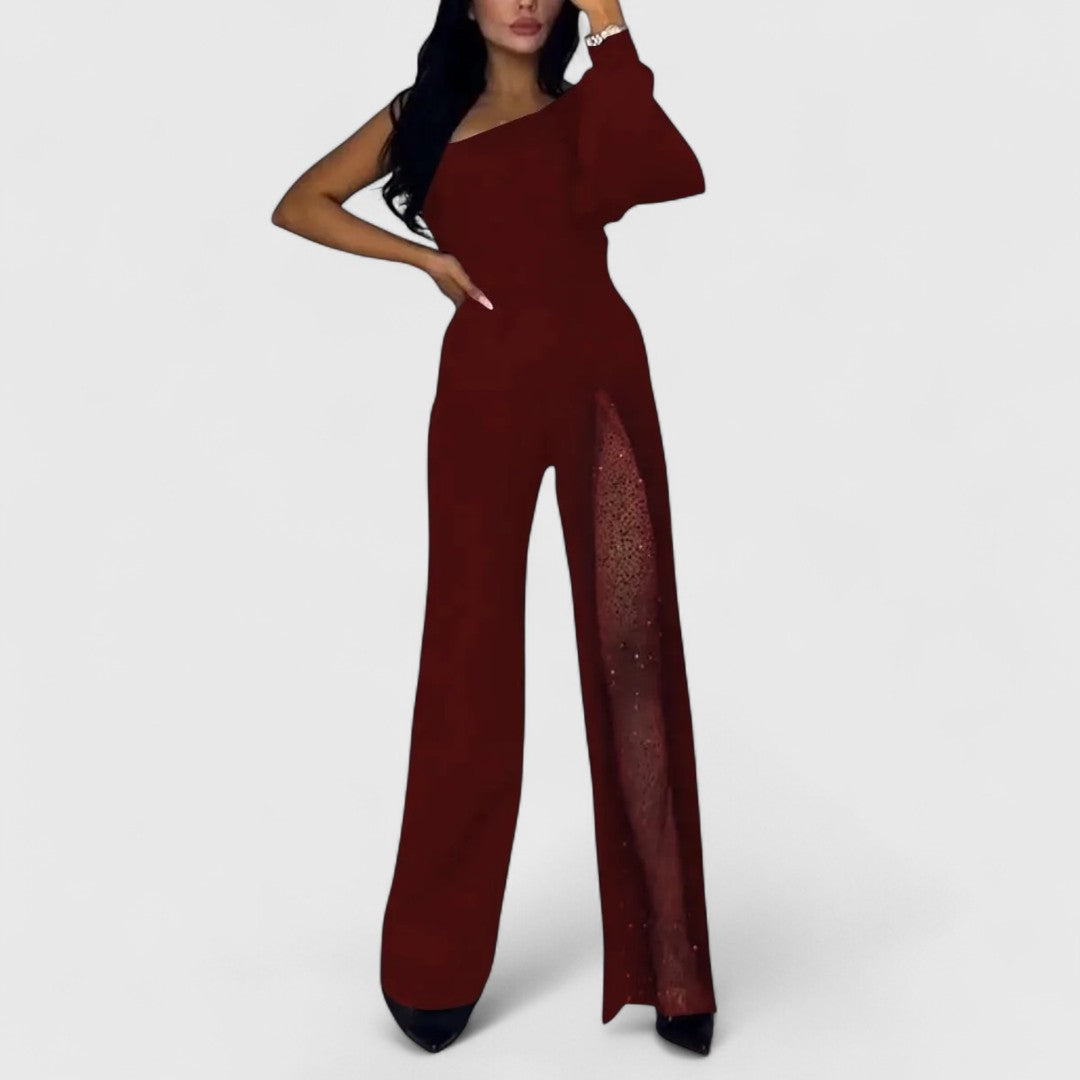 Αλκμήνη - Μοντέρνα ολόσωμη φόρμα με φαρδιά γραμμή