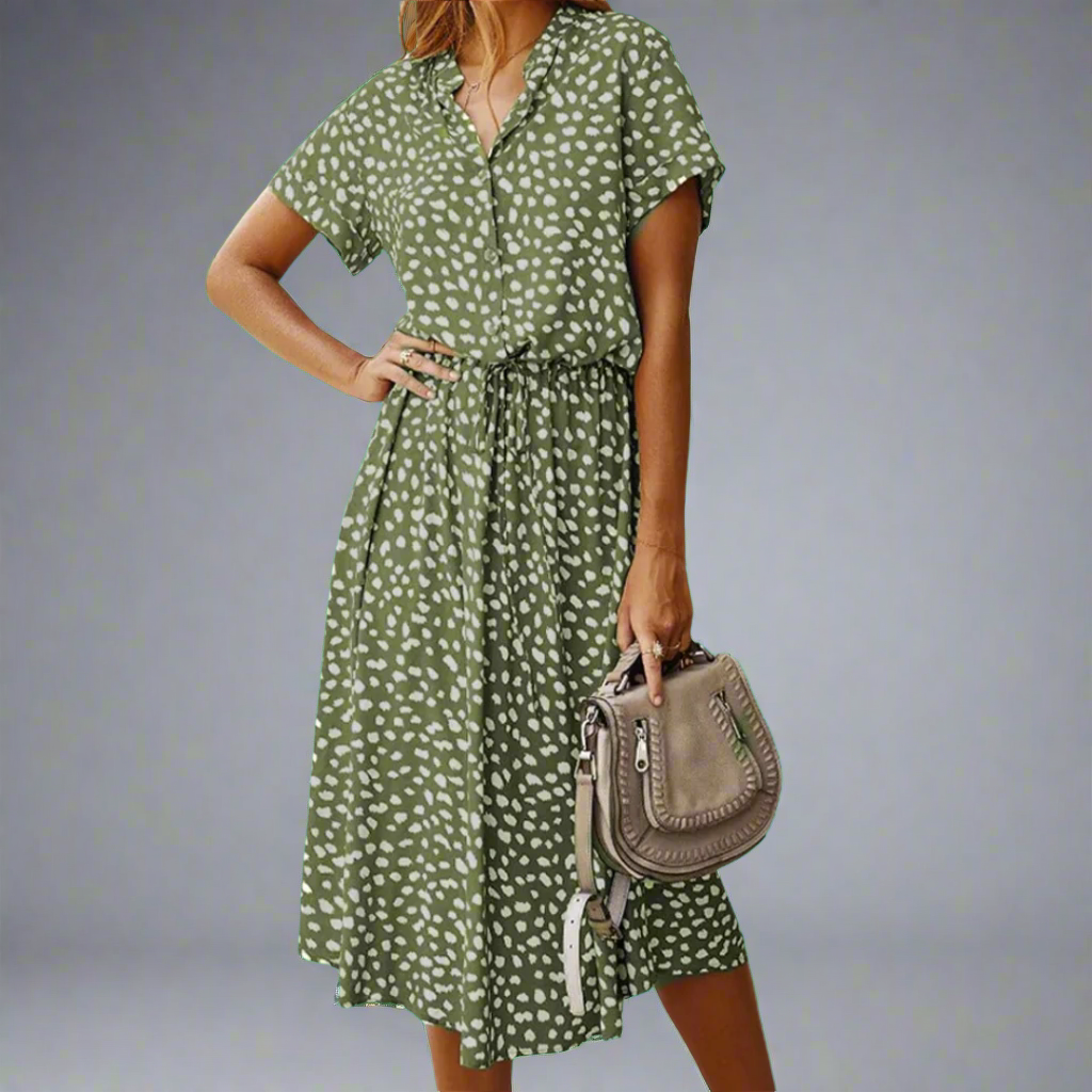 Καλοκαιρινό φόρεμα από εκλεκτό ύφασμα