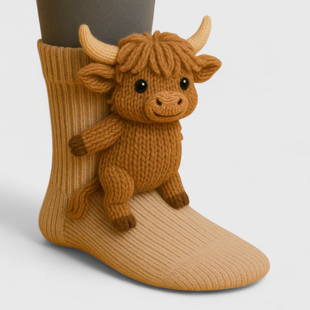 Περιστέρα - Μαλακές και ζεστές κάλτσες με χαριτωμένα σχέδια