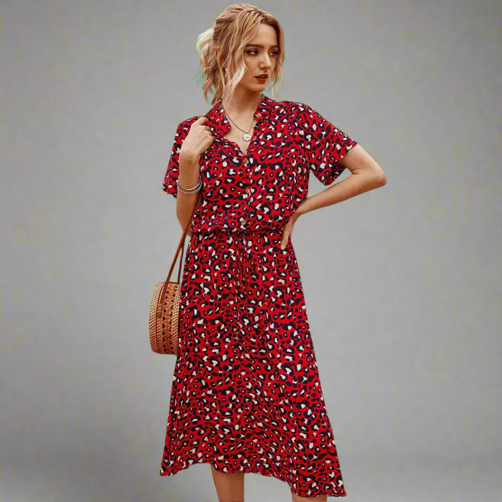 Καλοκαιρινό φόρεμα από εκλεκτό ύφασμα