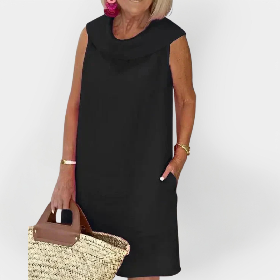 Φόρεμα με Κρουαζέ Γιακά