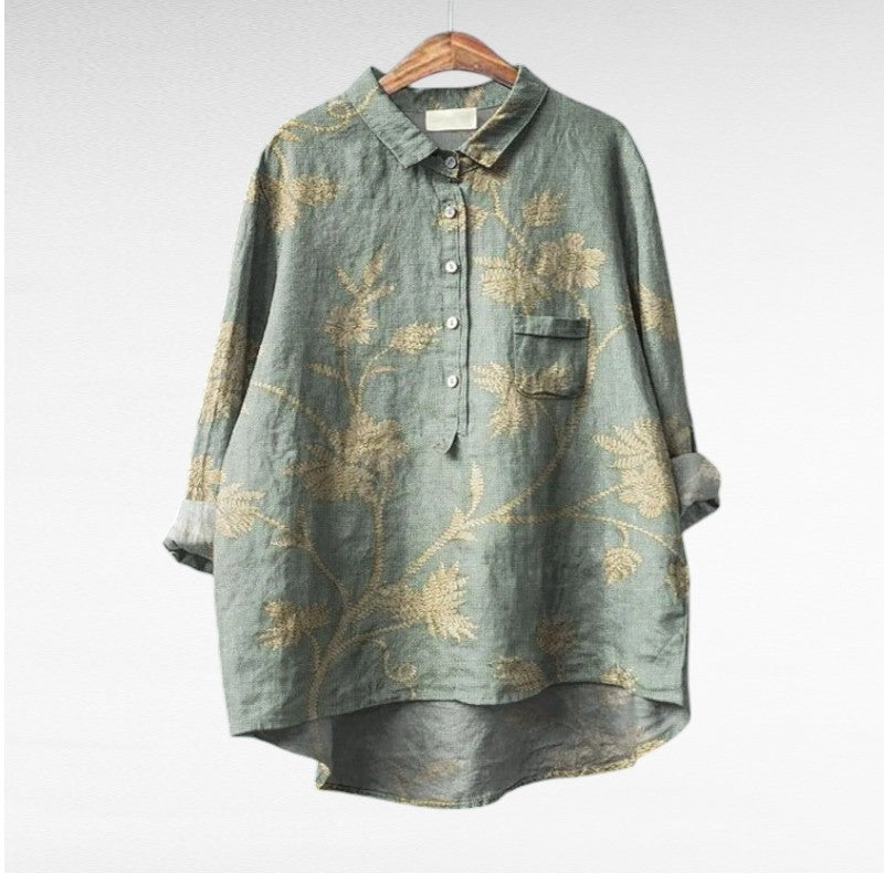 Κλασικά Λουλουδάτα Μπλουζάκια