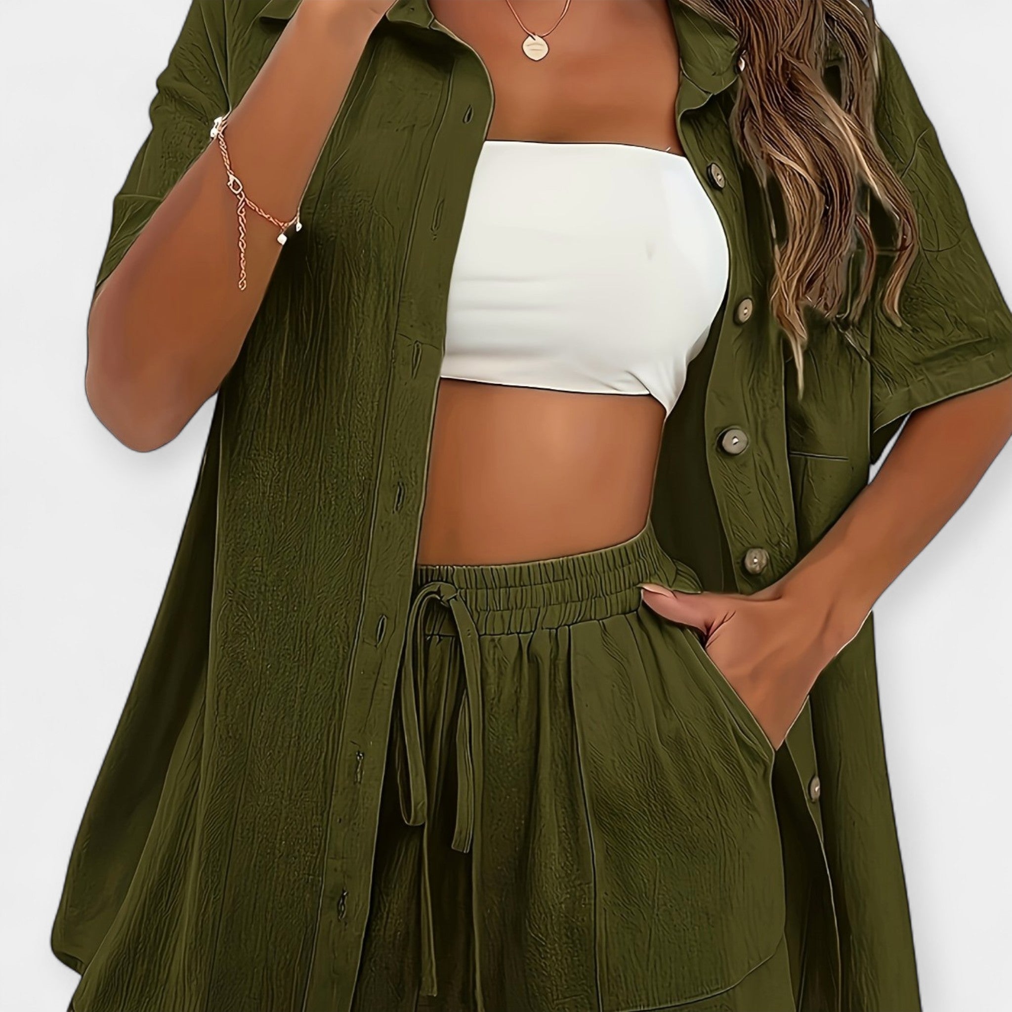 Σετ Πουκαμίσου και Σορτς