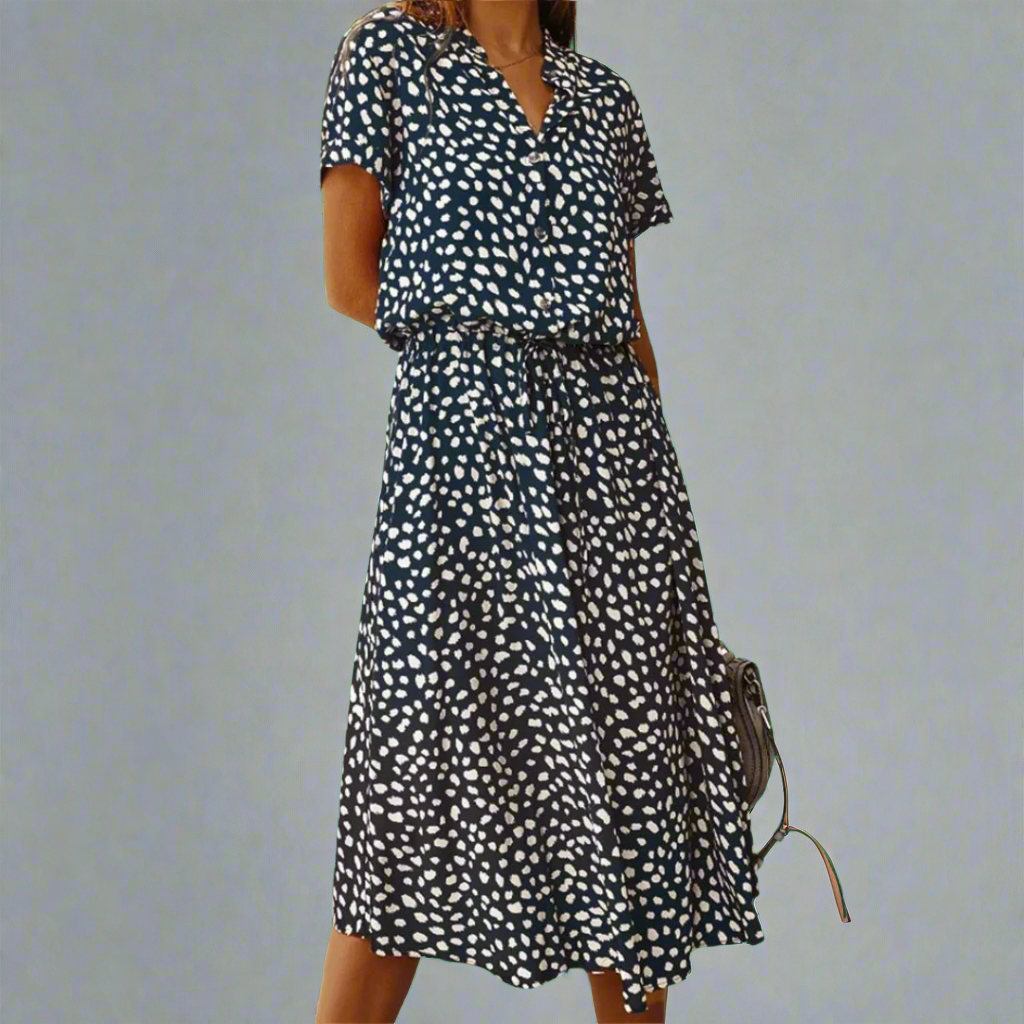 Καλοκαιρινό φόρεμα από εκλεκτό ύφασμα