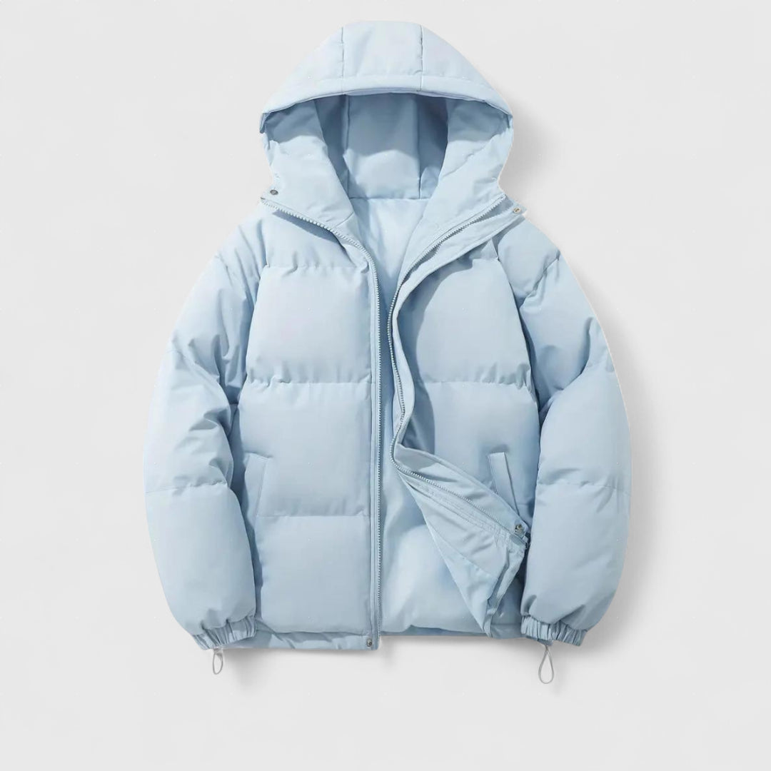 Φωτούλα - Γυναικείο ζεστό μπουφάν με κουκούλα