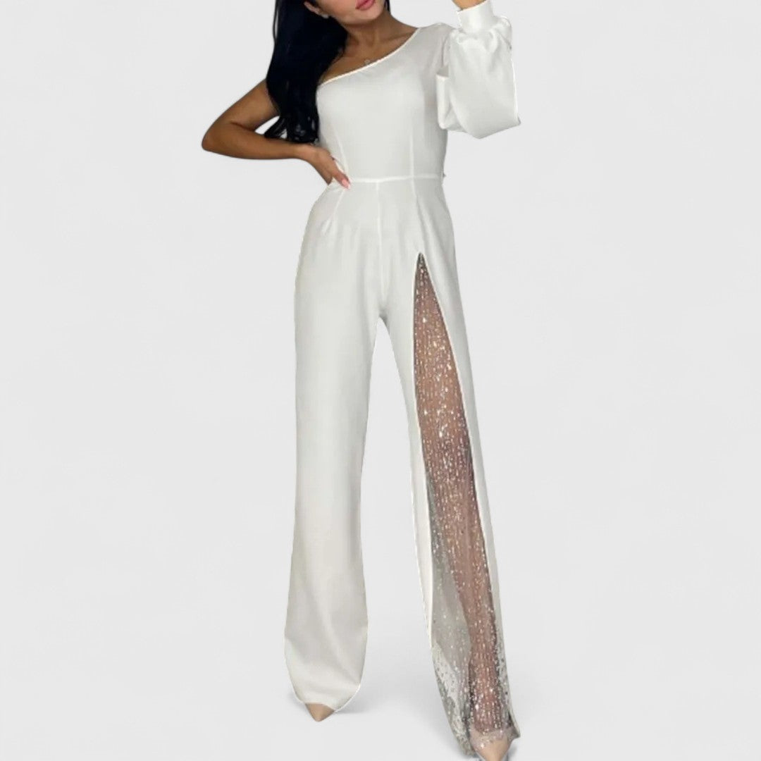 Αλκμήνη - Μοντέρνα ολόσωμη φόρμα με φαρδιά γραμμή