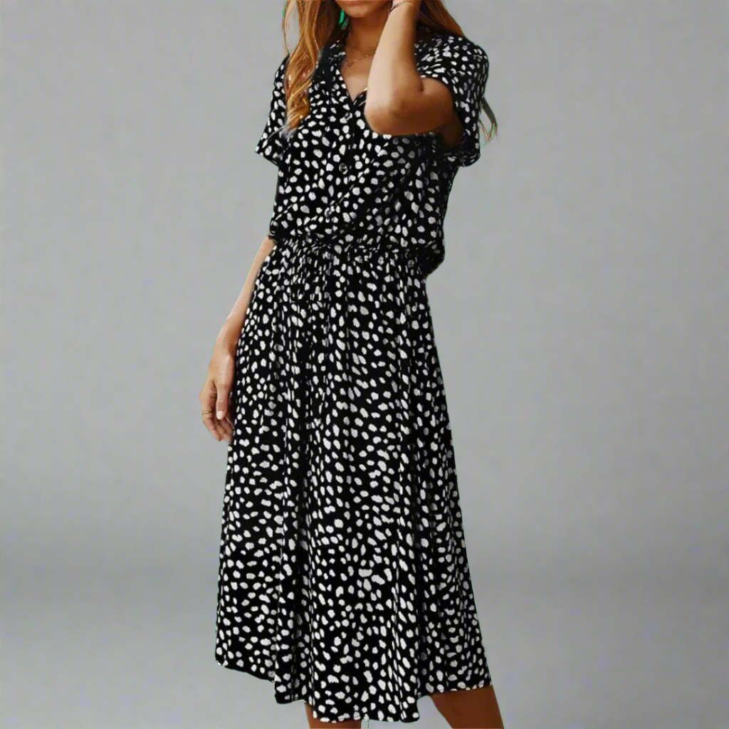 Καλοκαιρινό φόρεμα από εκλεκτό ύφασμα