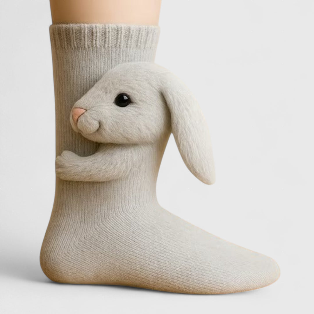 Περιστέρα - Μαλακές και ζεστές κάλτσες με χαριτωμένα σχέδια