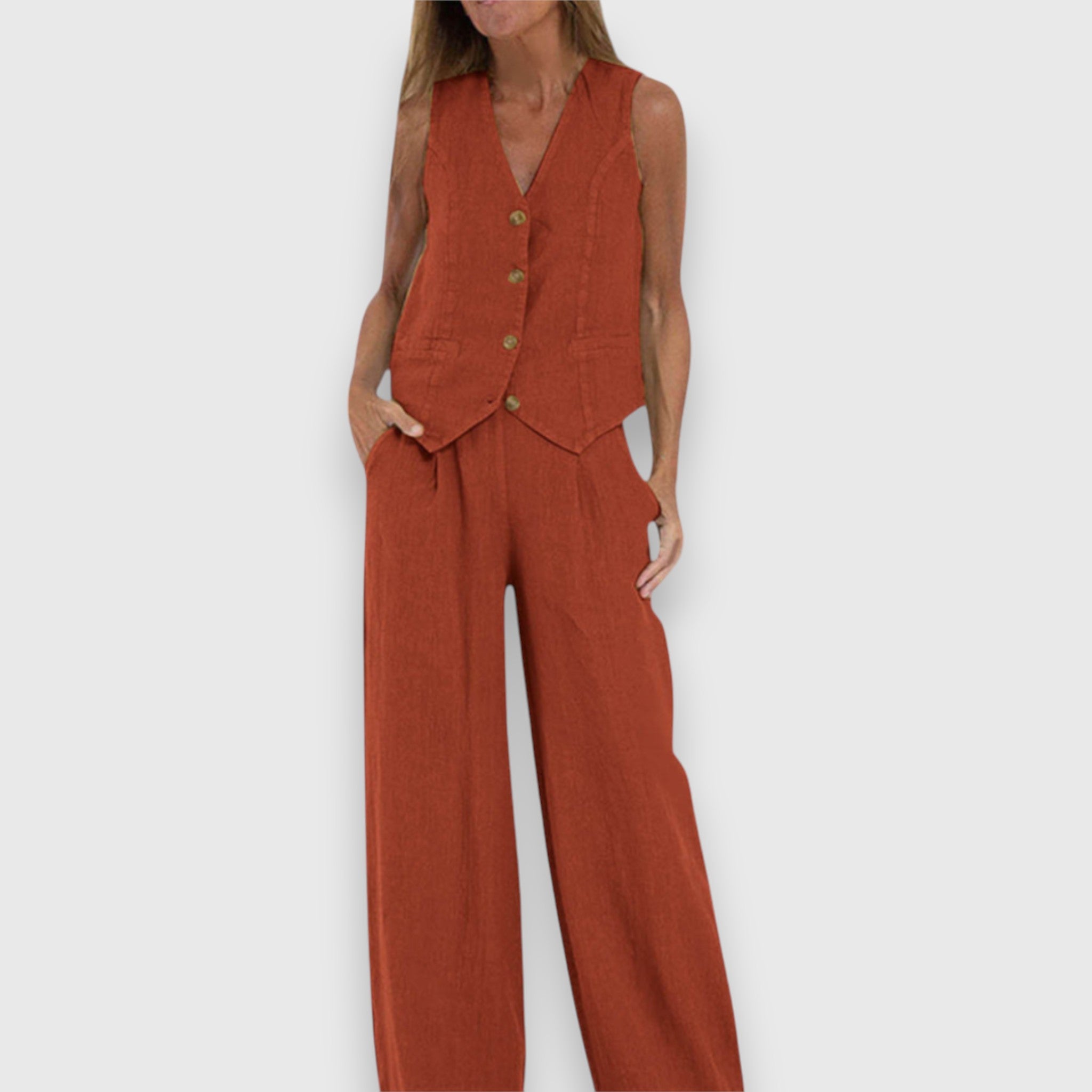 Σετ Δύο Τεμαχίων για καλοκαιρινή ελαφρότητα