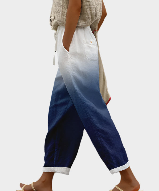 Χαλαρό Παντελόνι με Σχέδιο