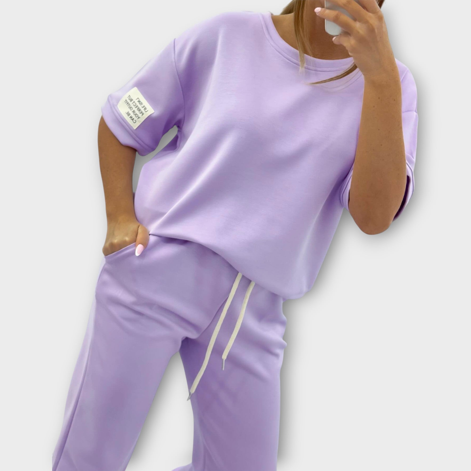 Σετ Loungewear με Χαλαρή Γραμμή