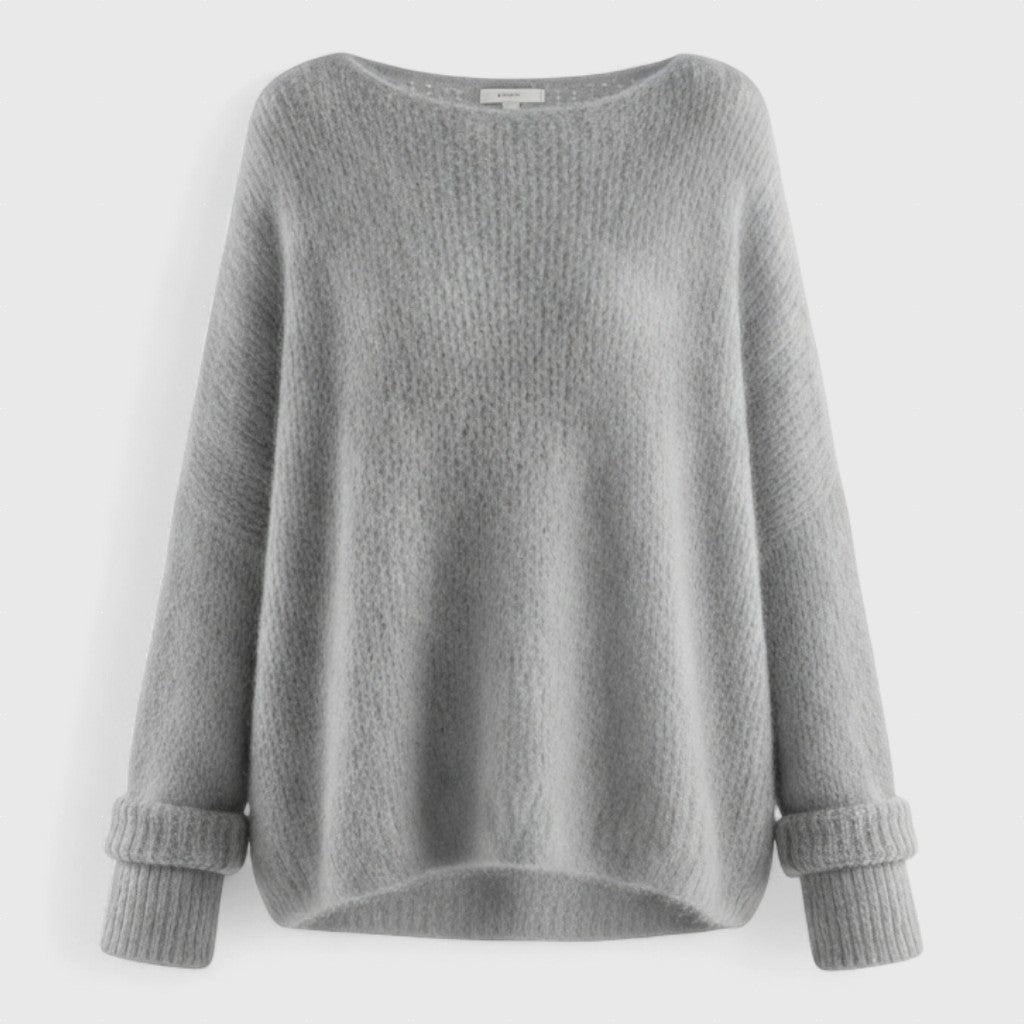 Διδώ - Γυναικείο oversize πλεκτό με απαλή υφή και άνετη εφαρμογή