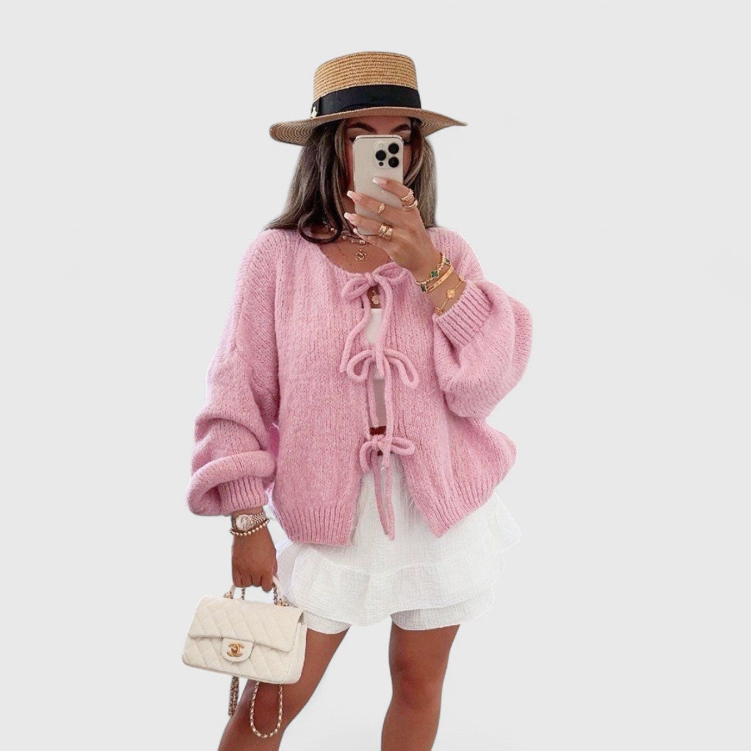 Πολυξένη - Κομψό πλεκτό καρντάν με ανάλαφρη αίσθηση και διαχρονικό στυλ