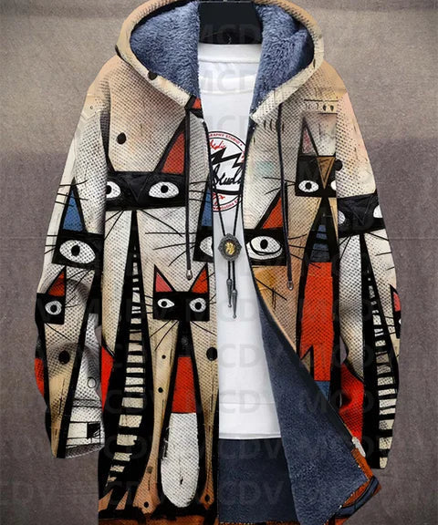 Λόουανα - Ζακέτα πολυτελείας με κομψή γραμμή και διαχρονικό χαρακτήρα, εμπνευσμένη από την τέχνη.