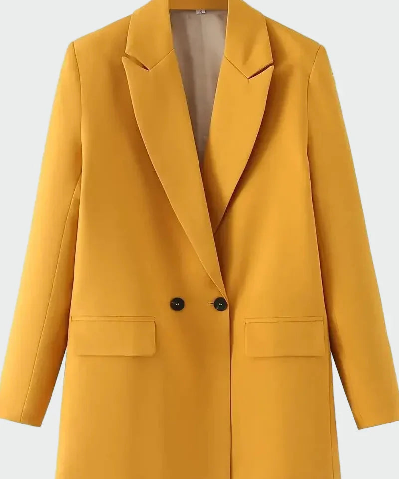 Σακάκι Oversized με Μοντέρνα Γραμμή