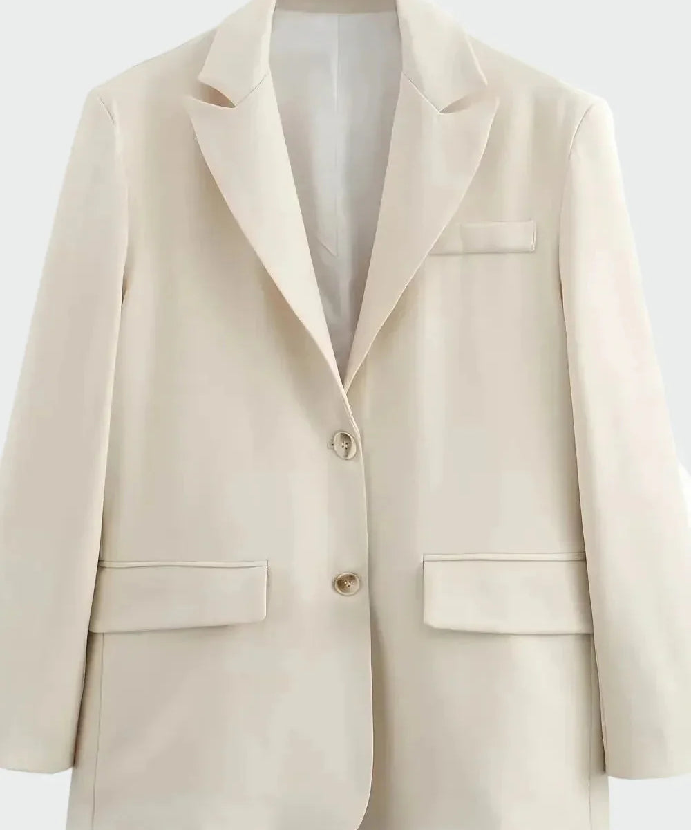 Σακάκι Oversized με Μοντέρνα Γραμμή