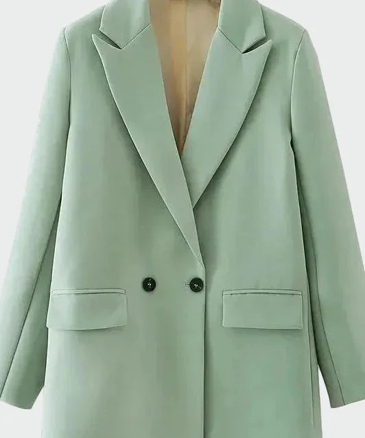 Σακάκι Oversized με Μοντέρνα Γραμμή