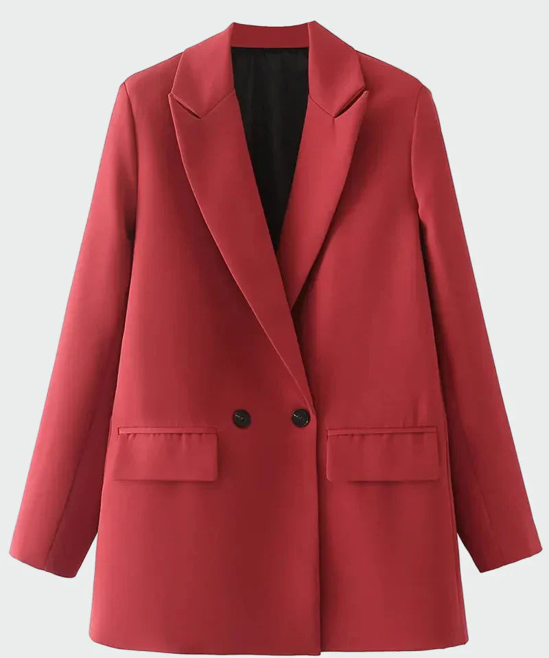 Σακάκι Oversized με Μοντέρνα Γραμμή