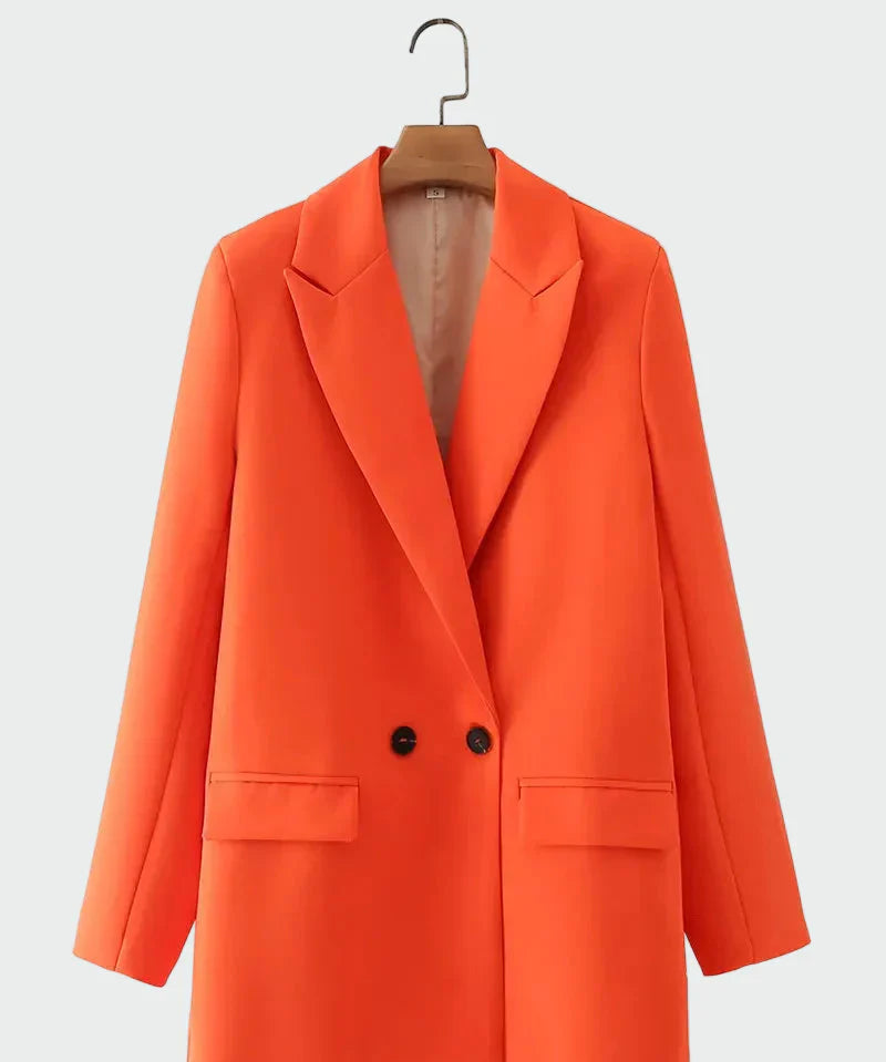 Σακάκι Oversized με Μοντέρνα Γραμμή