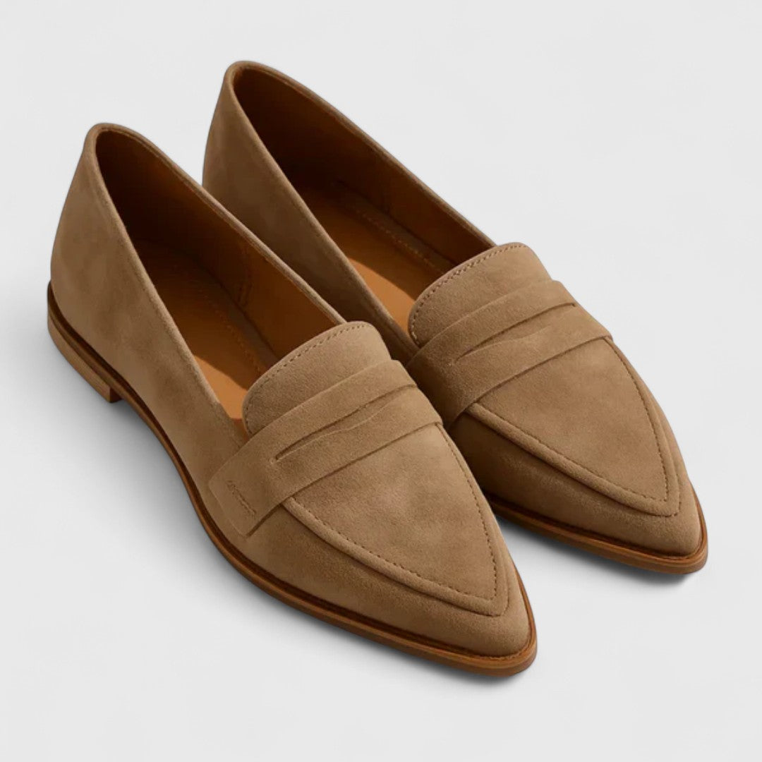 Ανατολή - Μαλακά γυναικεία μοκασίνια από καστόρι