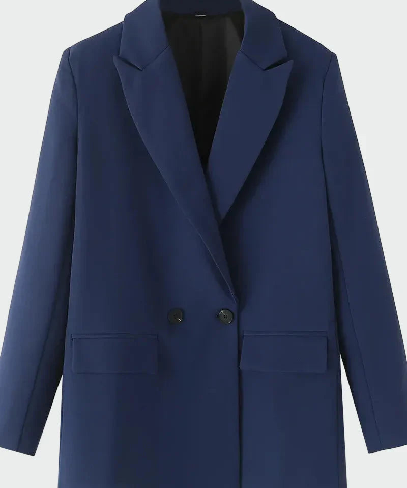 Σακάκι Oversized με Μοντέρνα Γραμμή