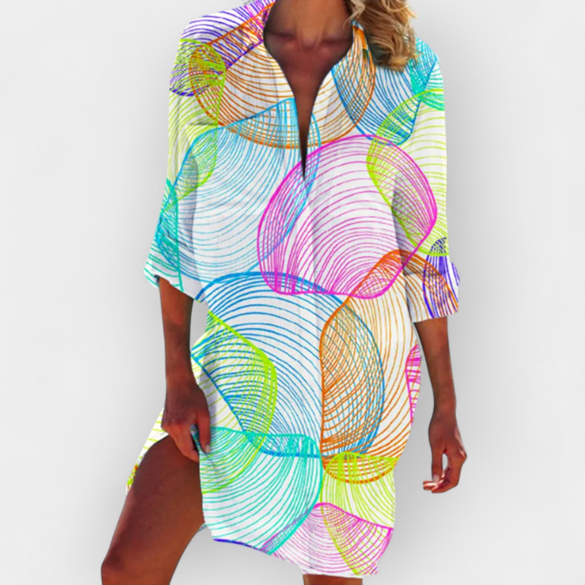 Κομψό Φόρεμα με Κλασική Σιλουέτα