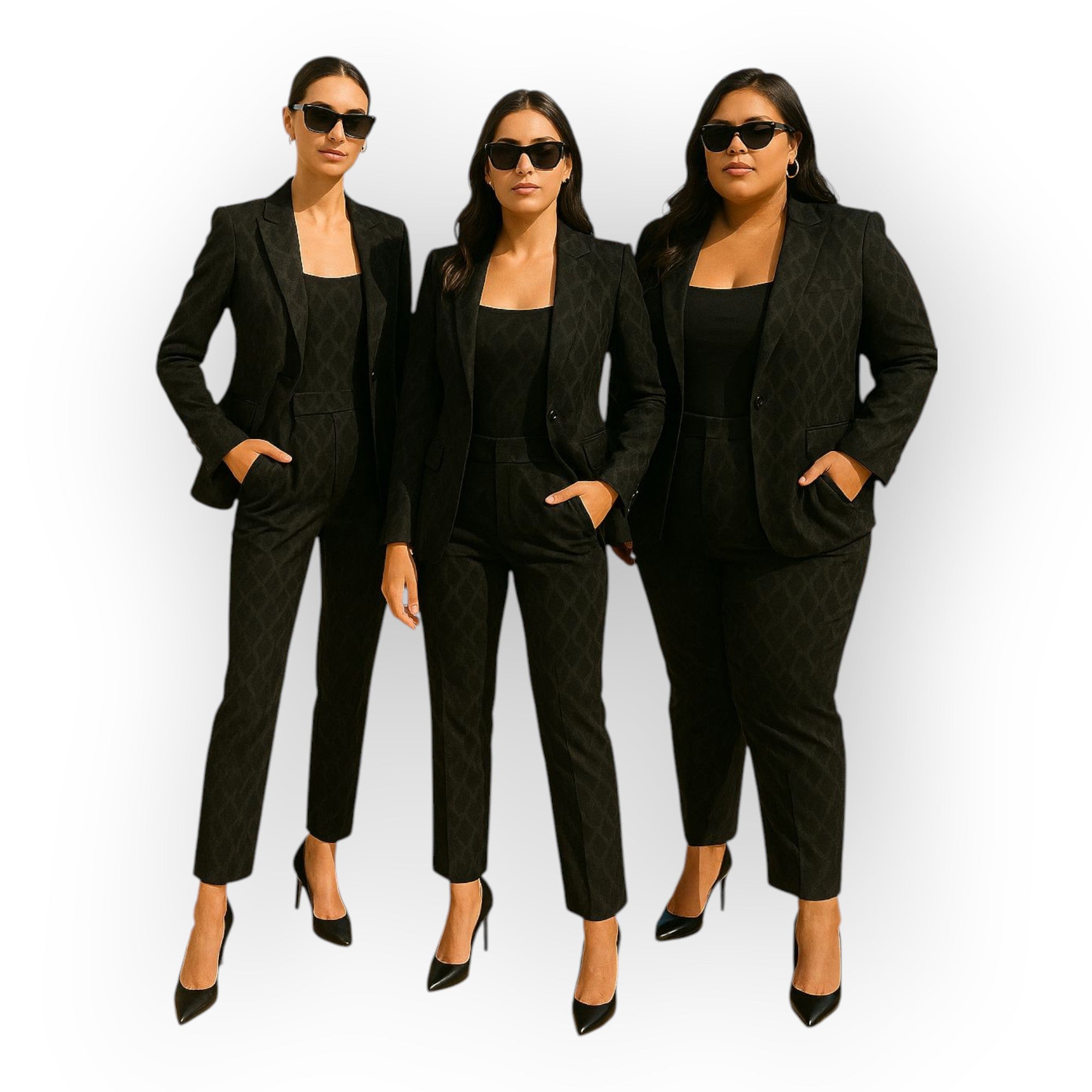 Κομψό σετ σακάκι και παντελόνι με minimal αισθητική