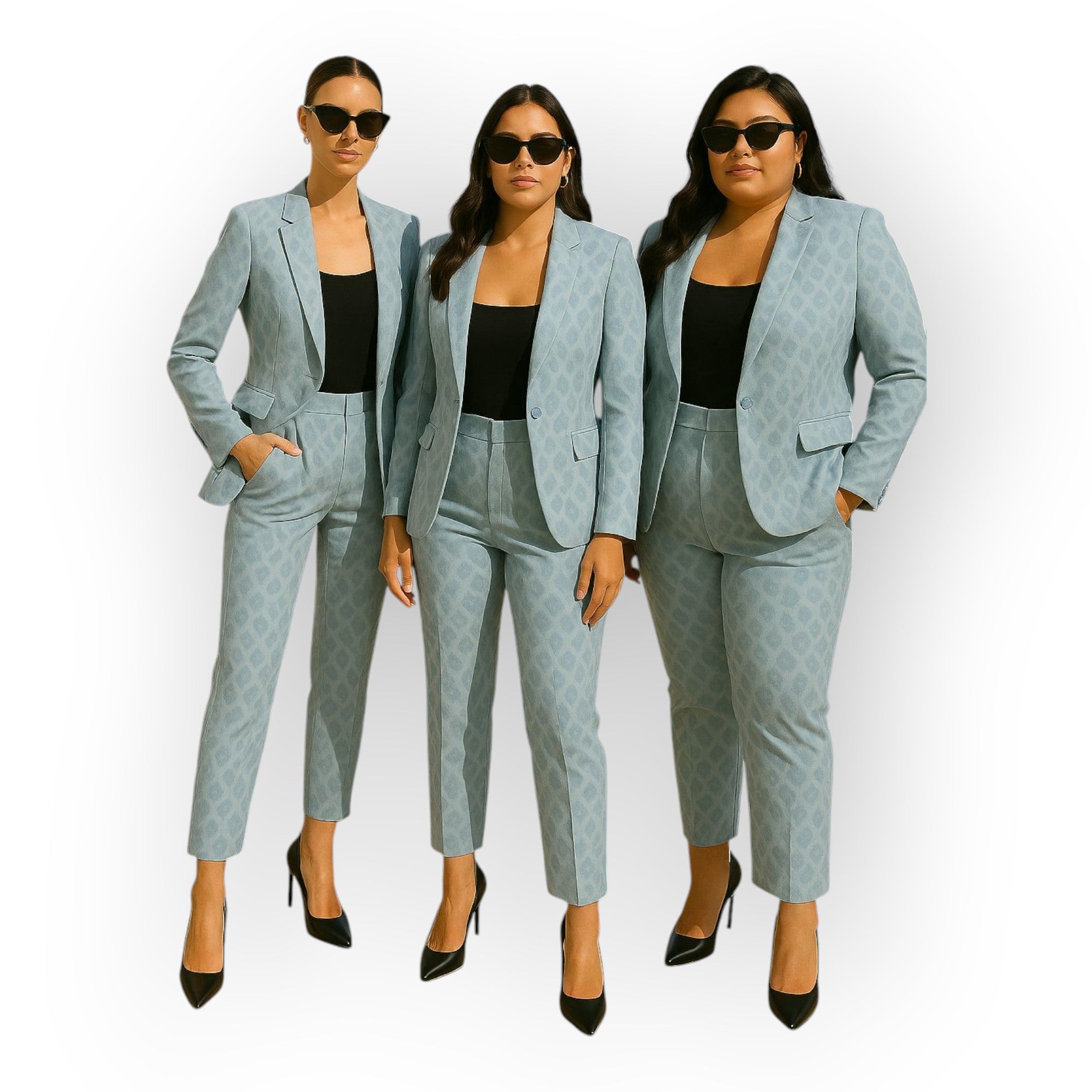 Κομψό σετ σακάκι και παντελόνι με minimal αισθητική