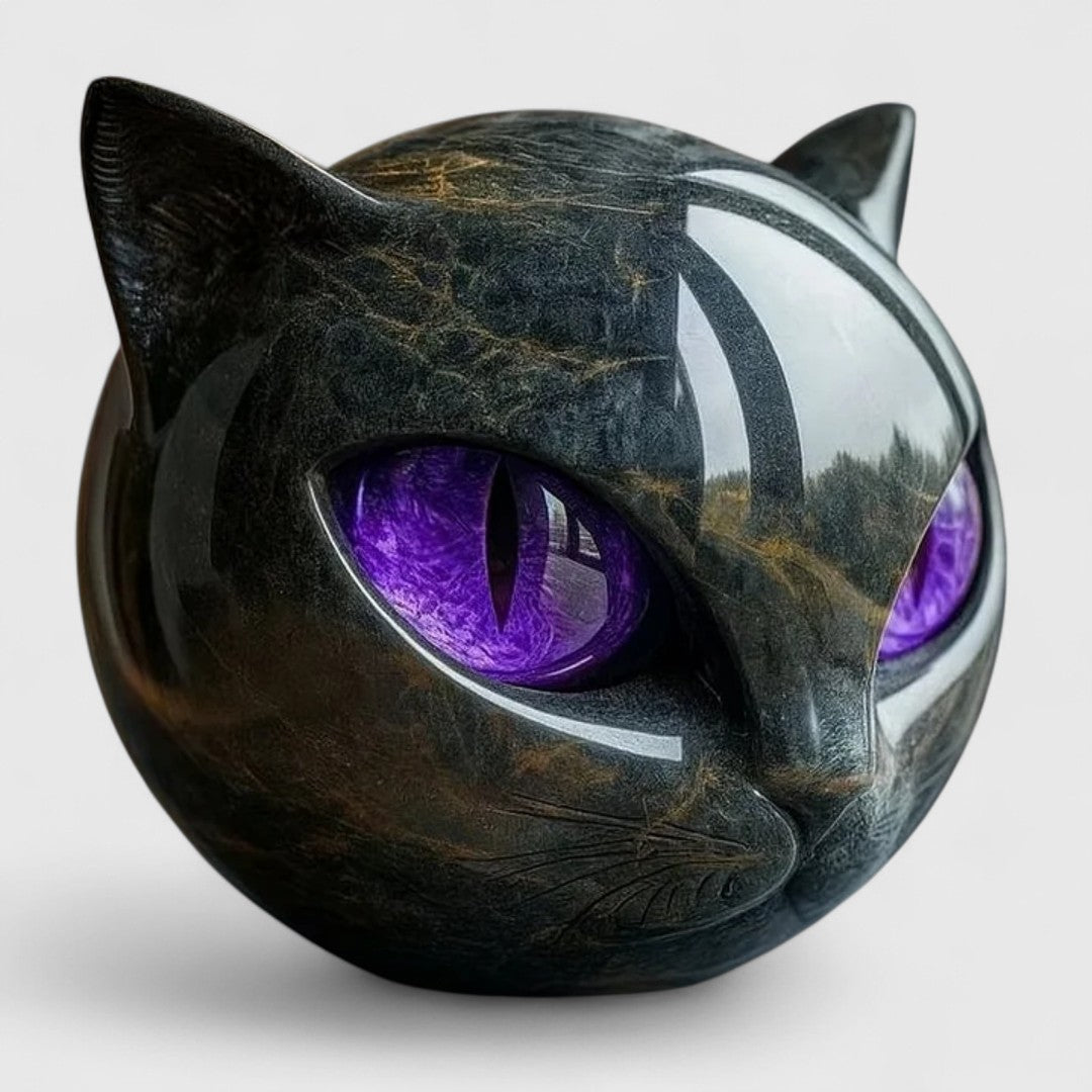 Αμαλία - μυστηριώδης γλυπτή κεφαλή γάτας