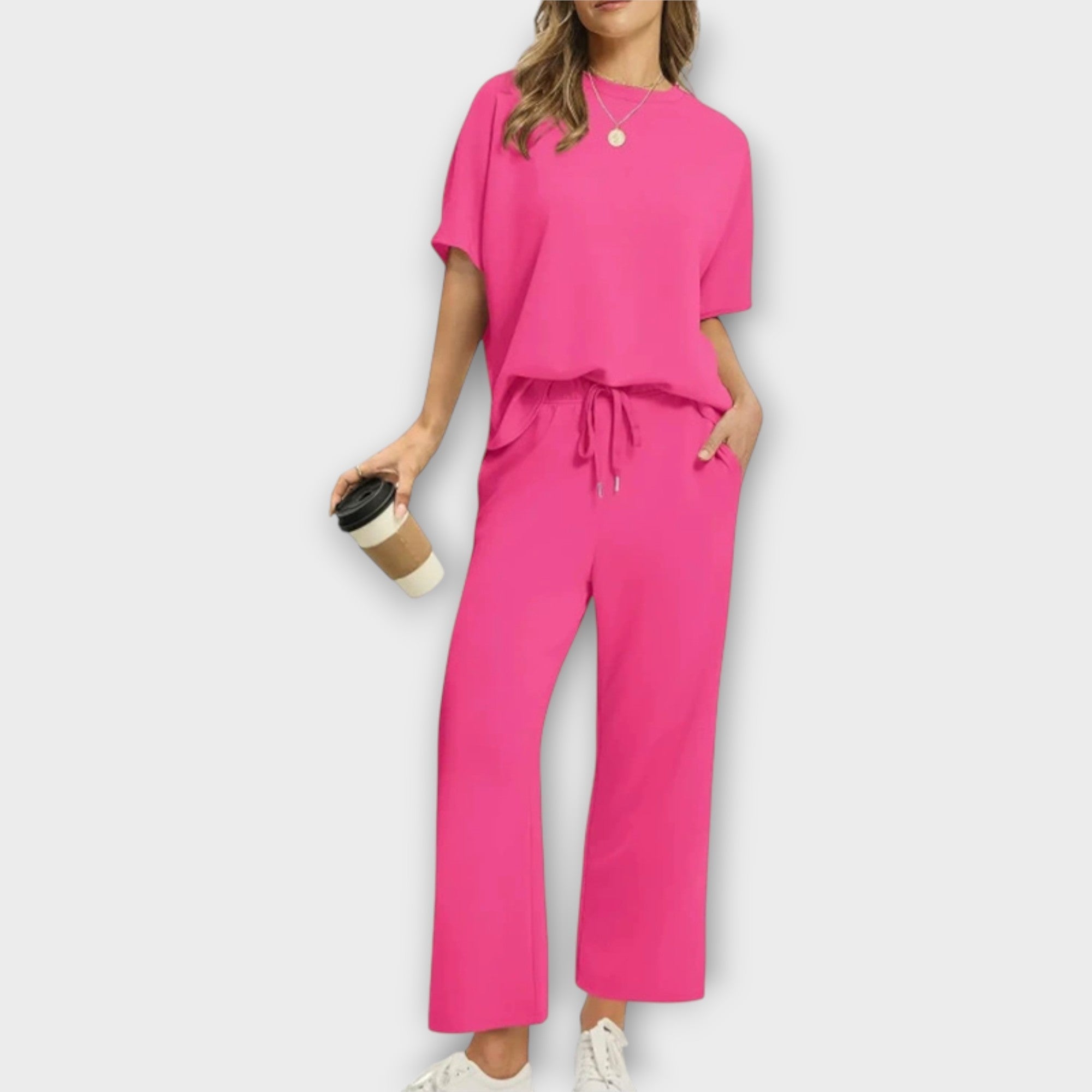 Σετ Loungewear με Άνετη Γραμμή