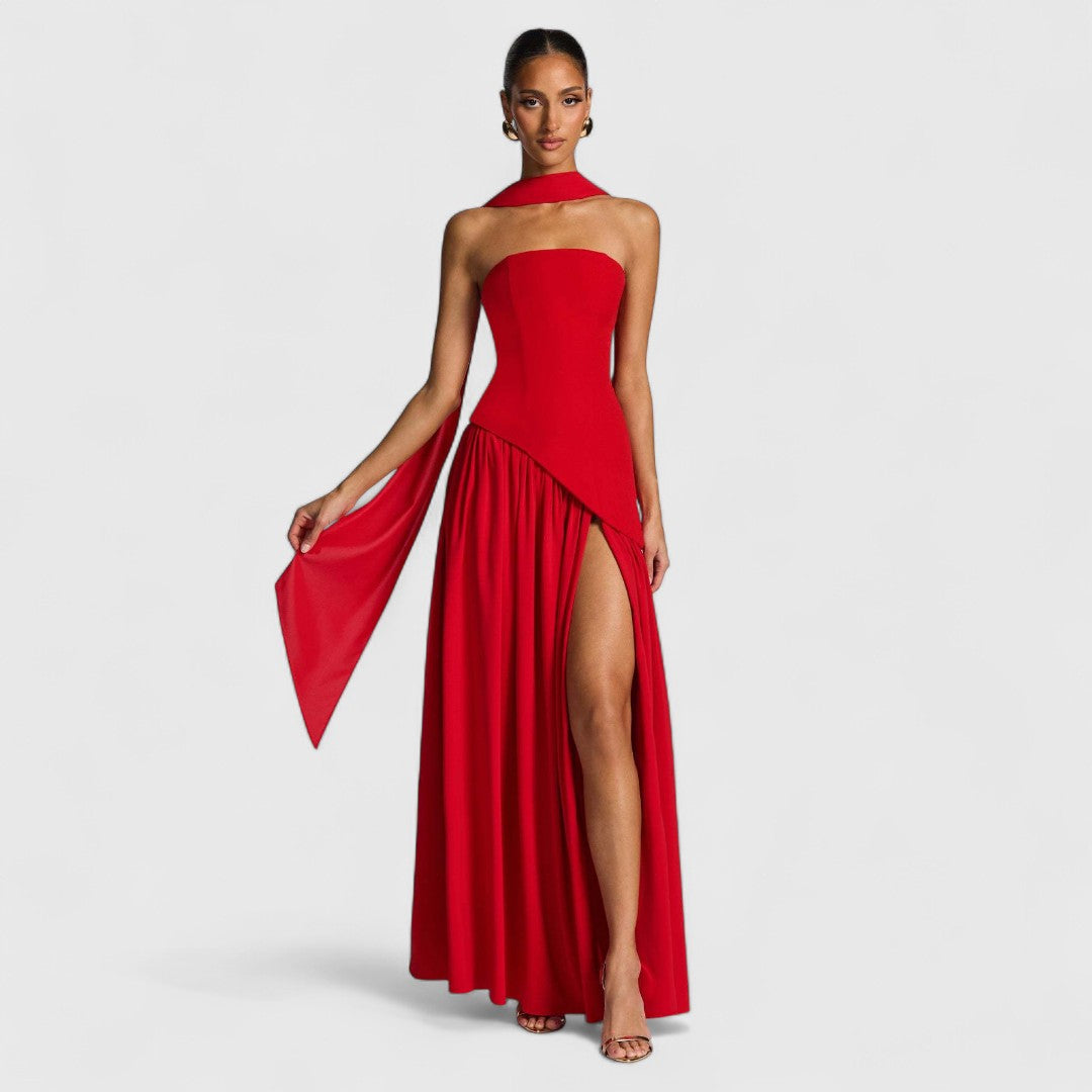 Δέσποινα - Μάξι φόρεμα με ροή και διακριτική κομψότητα