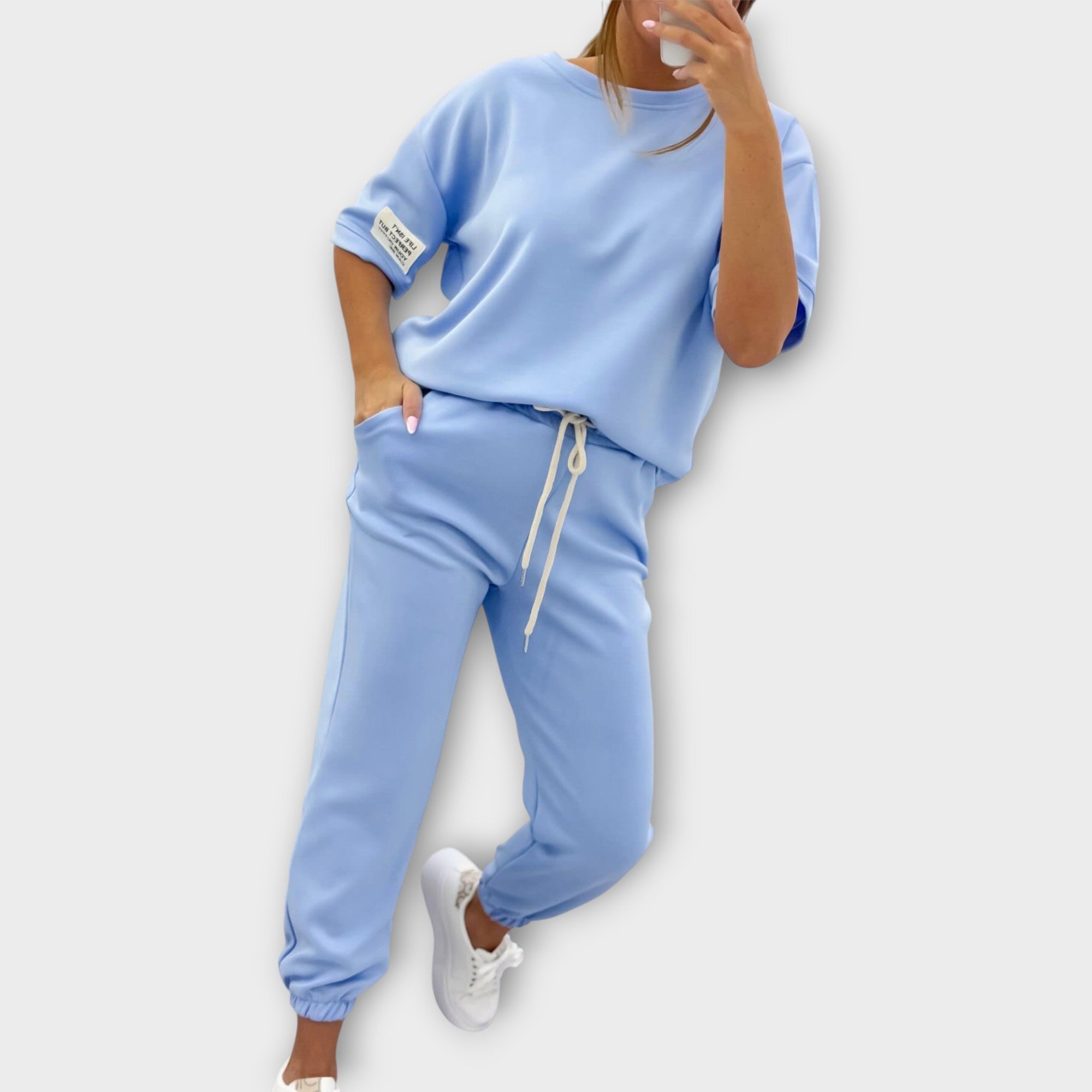 Σετ Loungewear με Χαλαρή Γραμμή