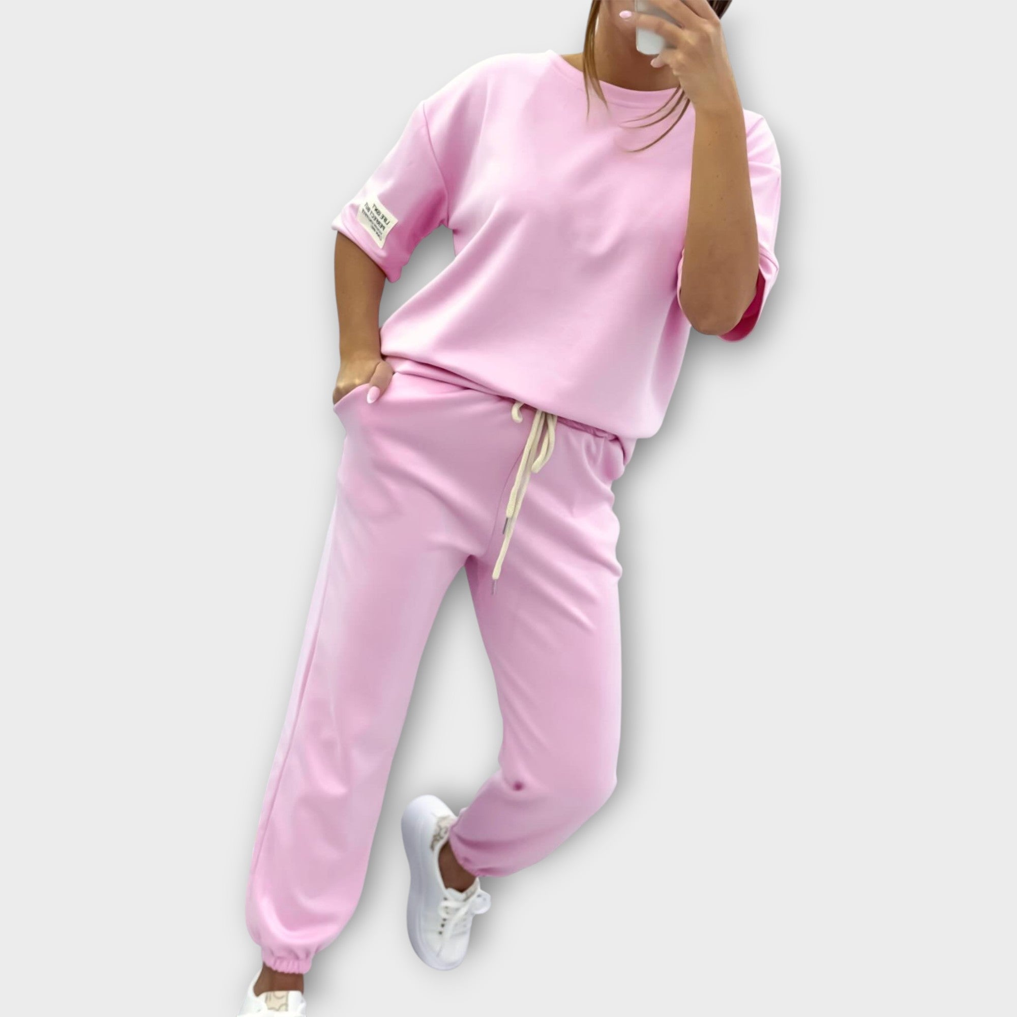 Σετ Loungewear με Χαλαρή Γραμμή