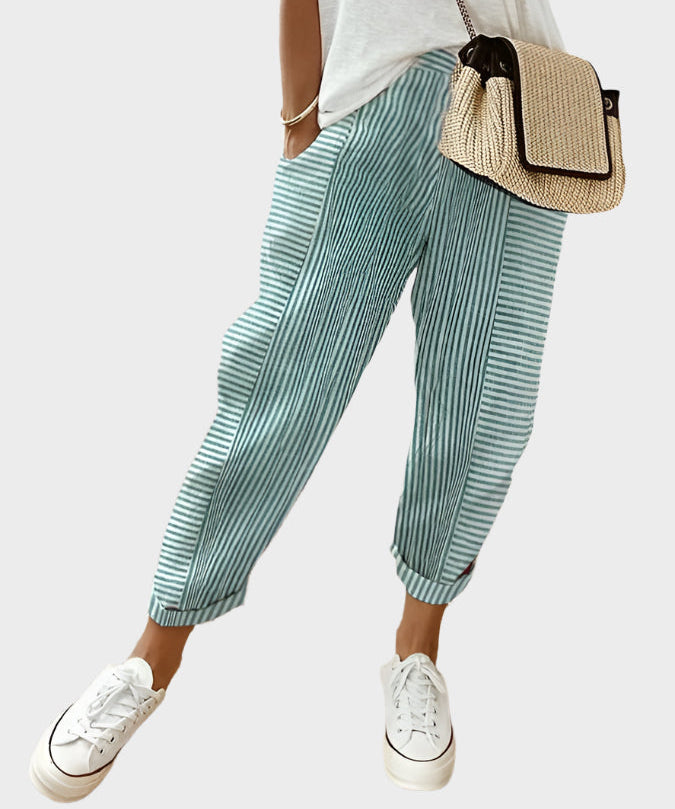 Ριγέ Παντελόνι