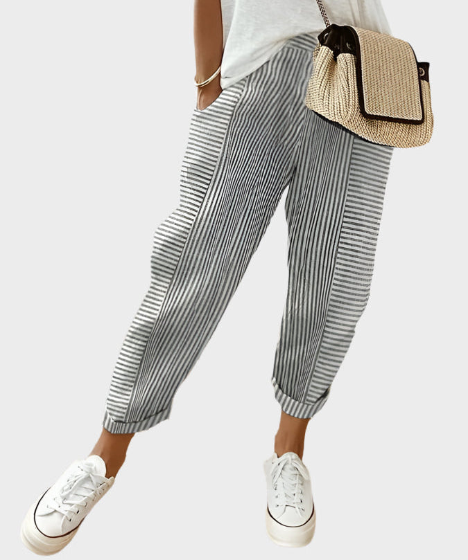 Ριγέ Παντελόνι