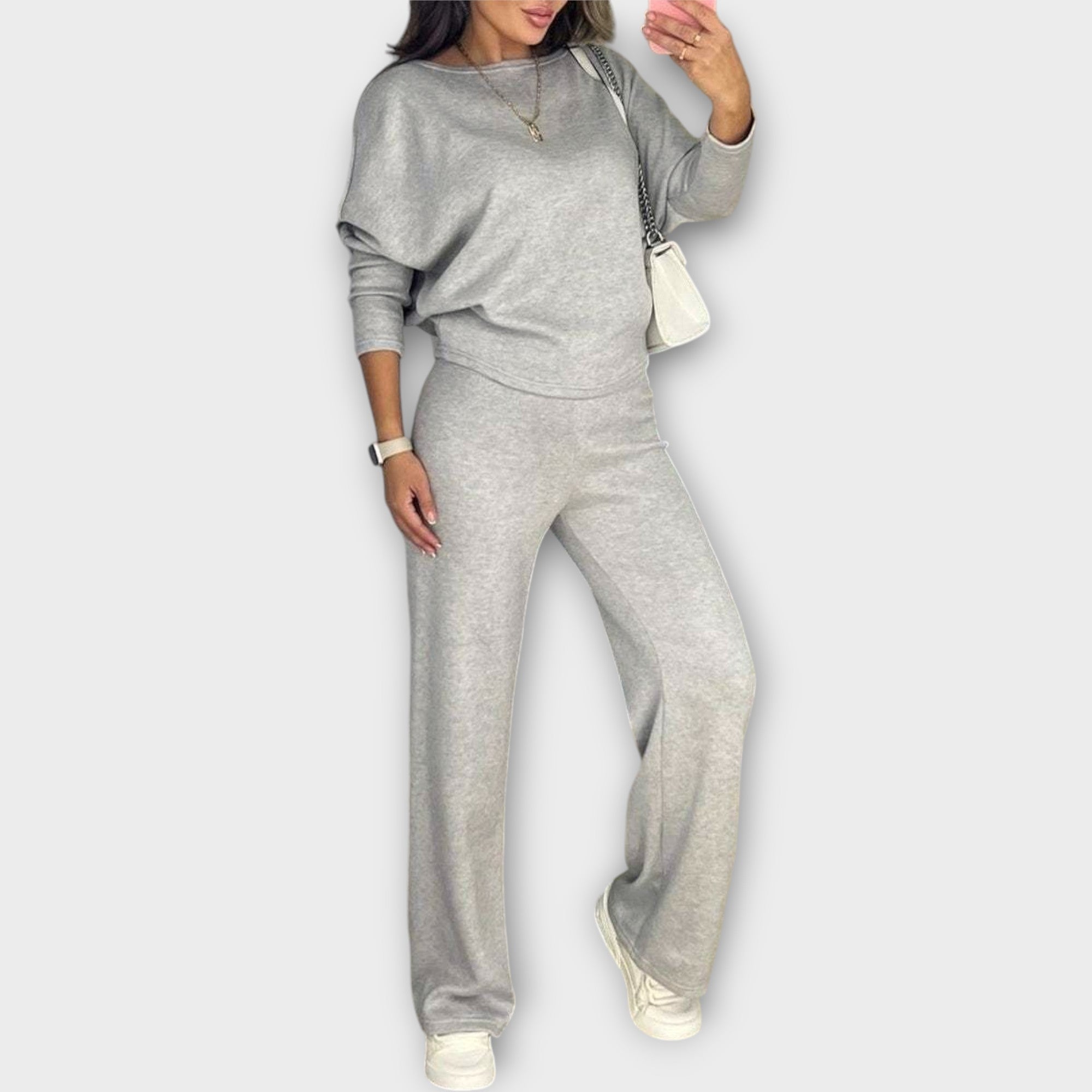 Σετ Loungewear με Χαλαρή Εφαρμογή