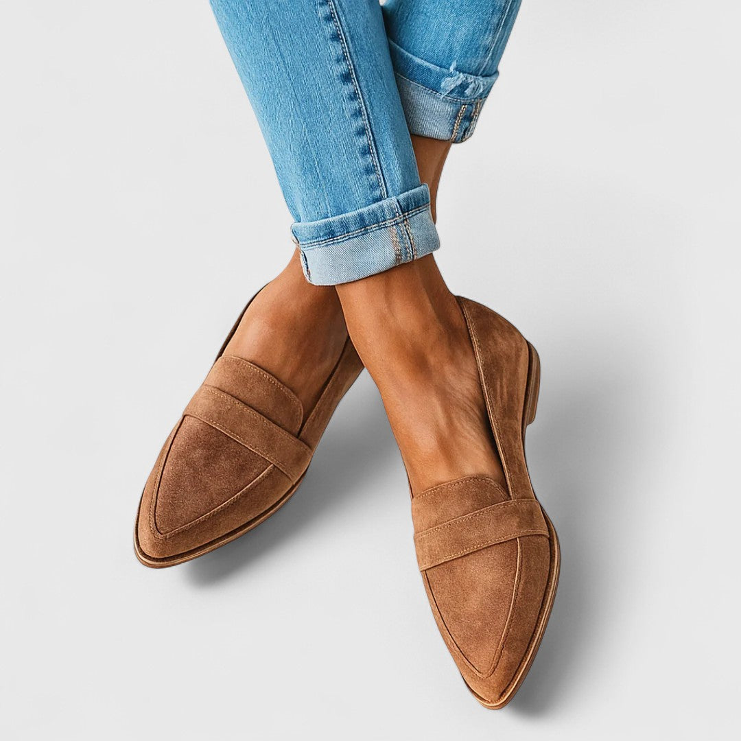 Ολυμπία - Δερμάτινα ορθοπεδικά μοκασίνια με απόλυτη άνεση και διαχρονική κομψότητα