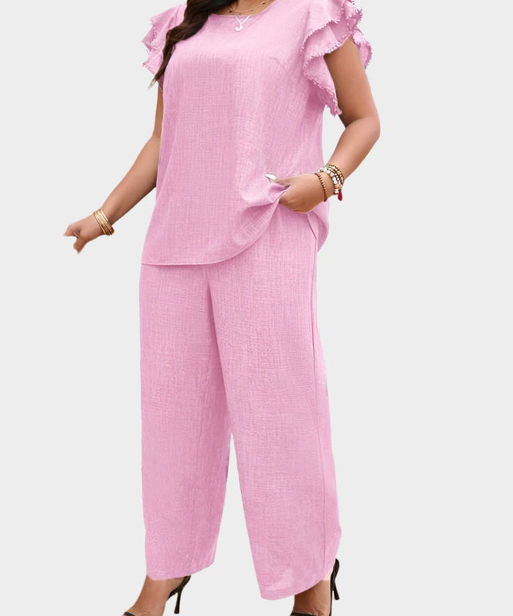 Σετ Λινό Κοστούμι