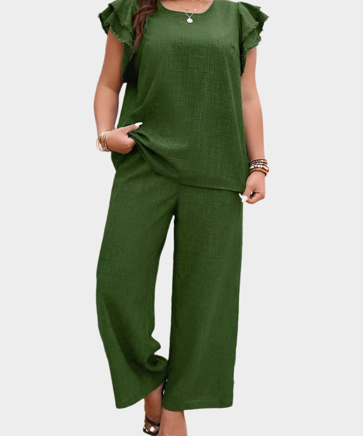 Σετ Λινό Κοστούμι