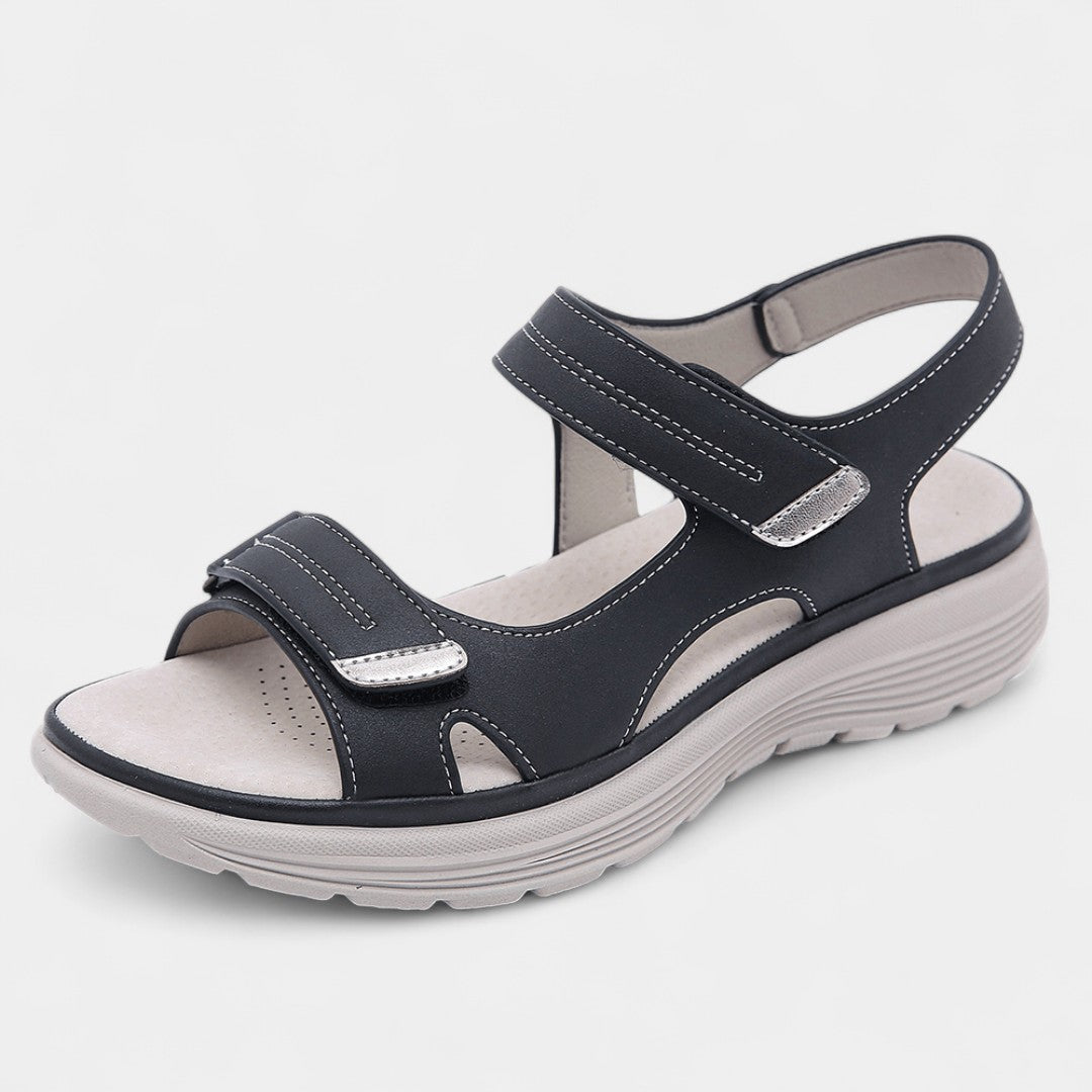 Βενετία - Πολυτελή ορθοπεδικά δερμάτινα σανδάλια με εργονομική στήριξη