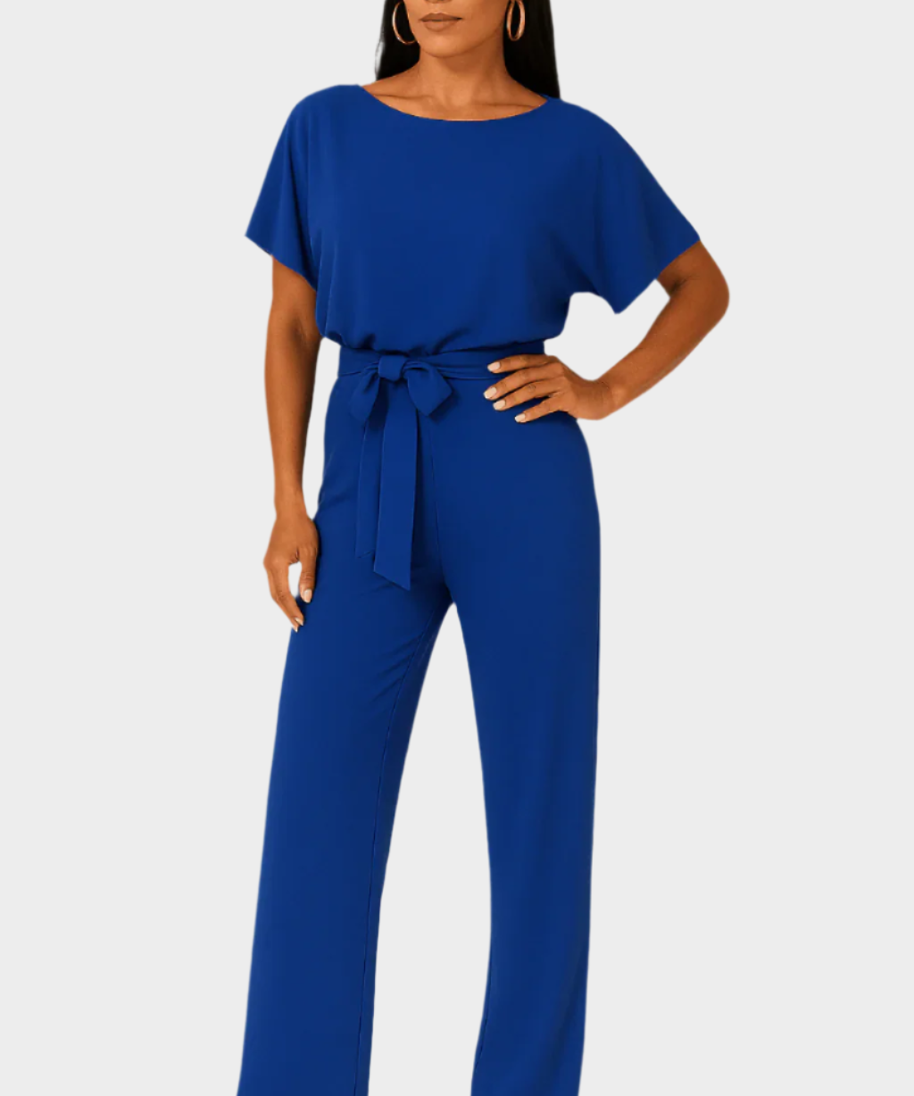 Ολόσωμη Φόρμα με Ζώνη Δέσιμο