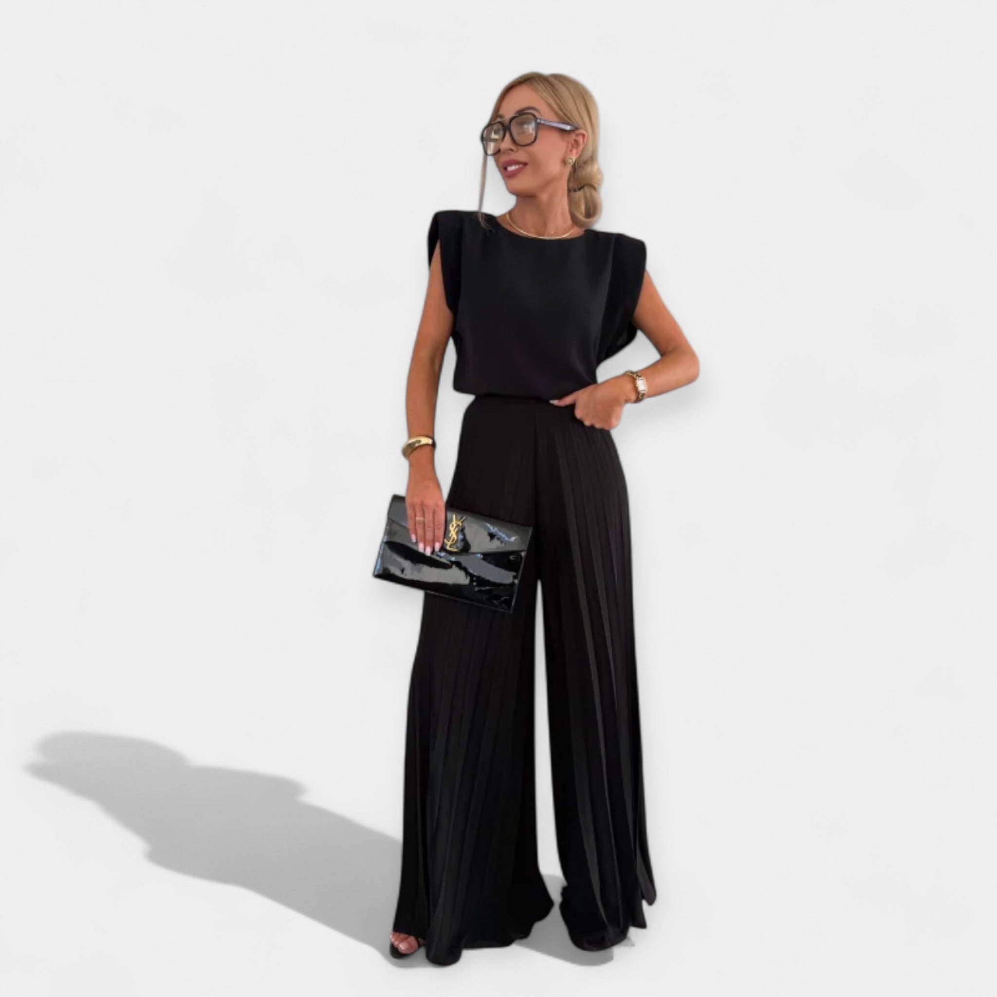 Σετ Καλοκαιρινής Μόδας με Τοπ και Παντελόνα